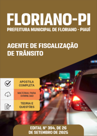 Agente de Fiscalização de Trânsito - Prefeitura de Floriano-PI