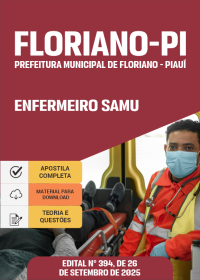 Enfermeiro SAMU - Prefeitura de Floriano-PI
