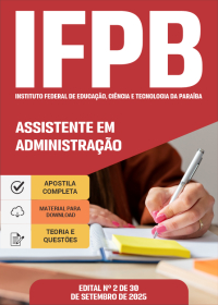Assistente em Administração - IFPB