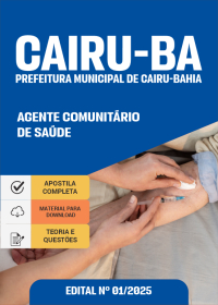 Agente Comunitário de Saúde - Prefeitura de Cairu-BA