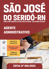 Agente Administrativo - Prefeitura de São José do Seridó-RN