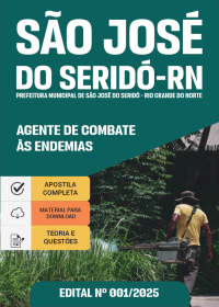 Agente de Combate às Endemias - Prefeitura de São José do Seridó-RN