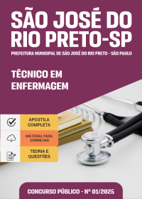 Técnico em Enfermagem - Prefeitura de São José do Rio Preto-SP