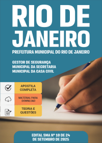 Gestor de Segurança Municipal - Prefeitura de Rio de Janeiro-RJ