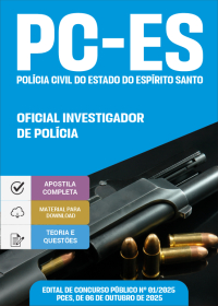 Oficial Investigador de Polícia - Polícia Civil-ES