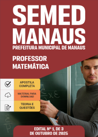 Professor Nível Superior - Matemática - SEMED-AM