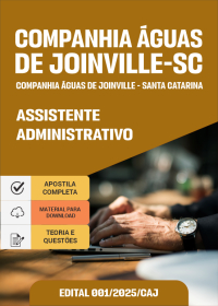 Assistente Administrativo - Companhia Águas de Joinville-SC
