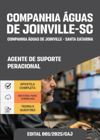 Agente de Suporte Operacional - Companhia Águas de Joinville-SC