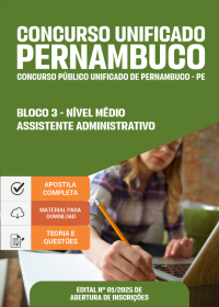 Bloco 3 - Nível Médio - Assistente Administrativo - CPU-PE