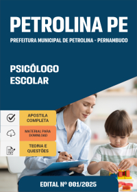 Psicólogo Escolar - Prefeitura de Petrolina-PE