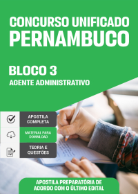 Bloco 3 - Nível Médio - Agente Administrativo - CPU-PE