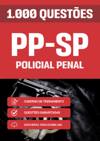 1000 Questões para Policial Penal - Polícia Penal-SP