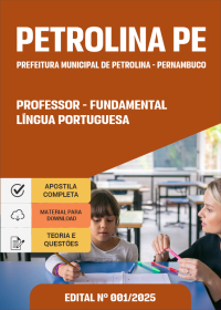 Professor de Anos Finais do Ensino Fundamental - Língua Portuguesa - Prefeitura de Petrolina-PE