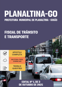 Fiscal de Trânsito e Transporte - Prefeitura de Planaltina-GO