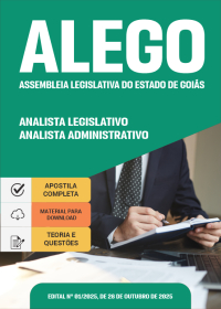 Analista Legislativo - Analista Administrativo - ALEGO