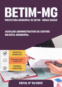 Auxiliar Administrativo de Centro Infantil Municipal - Prefeitura de Betim-MG