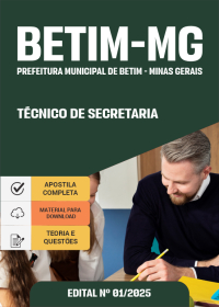 Técnico de Secretaria - Prefeitura de Betim-MG