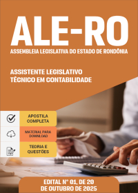 Assistente Legislativo - Técnico em Contabilidade - ALE-RO