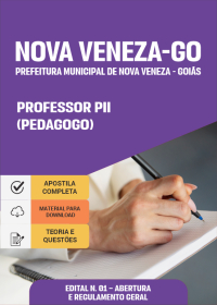 Professor PII - Pedagogo - Prefeitura de Nova Veneza-GO