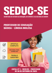 Professor de Educação Básica - Língua Inglesa - SEDUC-SE
