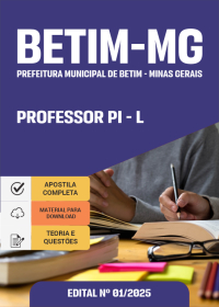 Professor PI - L - Prefeitura de Betim-MG