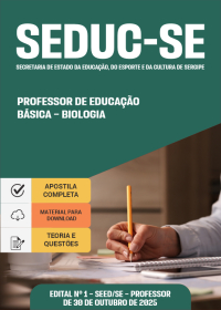 Professor de Educação Básica - Biologia - SEDUC-SE