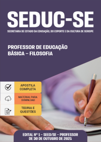 Professor de Educação Básica - Filosofia - SEDUC-SE