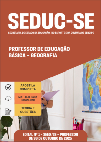 Professor de Educação Básica - Geografia - SEDUC-SE