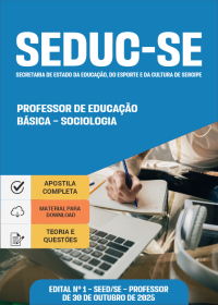 Professor de Educação Básica - Sociologia - SEDUC-SE