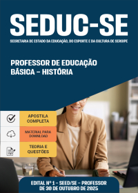 Professor de Educação Básica - História - SEDUC-SE
