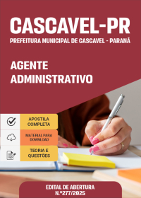 Agente Administrativo - Prefeitura de Cascavel-PR