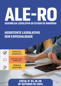 Assistente Legislativo - Sem especialidade - ALE-RO