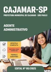 Agente Administrativo - Prefeitura de Cajamar-SP