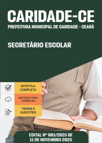 Secretário Escolar - Prefeitura de Caridade-CE