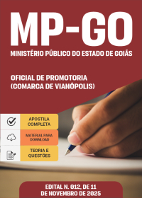 Oficial de Promotoria - Ministério Público-GO