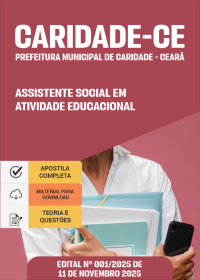 Assistente Social em Atividade Educacional - Prefeitura de Caridade-CE