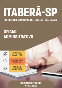 Oficial Administrativo - Prefeitura de Itaberá-SP