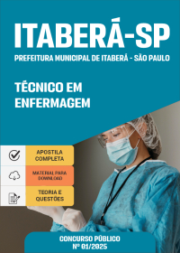 Técnico em Enfermagem - Prefeitura de Itaberá-SP
