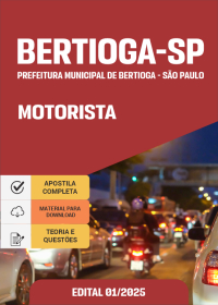 Motorista - Prefeitura de Bertioga-SP