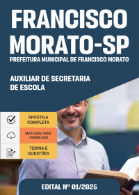 Auxiliar de Secretaria de Escola - Prefeitura de Francisco Morato-SP