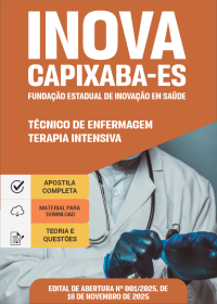 Técnico de Enfermagem - Terapia Intensiva - INOVA Capixaba-ES