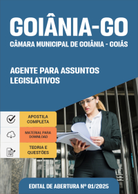 Agente para Assuntos Legislativos - Câmara de Goiânia-GO
