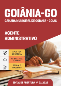 Agente Administrativo - Câmara de Goiânia-GO
