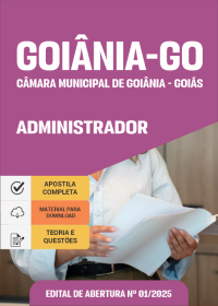 Administrador - Câmara de Goiânia-GO