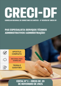 PAS Especialista Serviços Técnico-Administrativos (Administração) - CRECI-DF