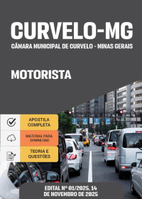 Motorista - Câmara de Curvelo-MG