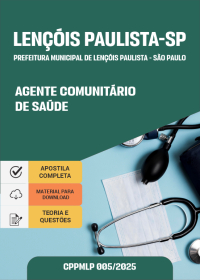 Agente Comunitário de Saúde - Prefeitura de Lençóis Paulista-SP