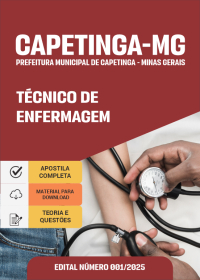 Técnico de Enfermagem - Prefeitura de Capetinga-MG