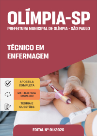 Técnico em Enfermagem - Prefeitura de Olímpia-SP