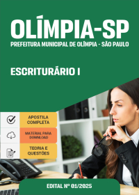 Escriturário I - Prefeitura de Olímpia-SP